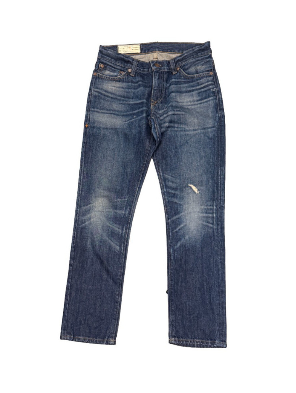 Imogene + Willie Jeans Womens  25 x27  Clarke Fit Straight Leg Blue Ridge Color